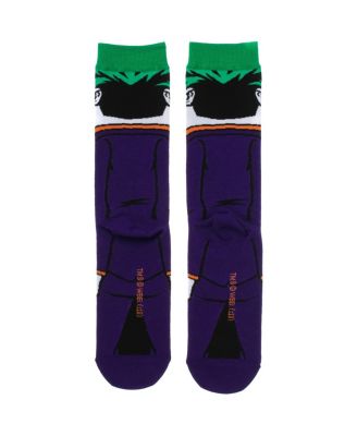 Men's The Joker: Rebirth 360-Degree Graphic Print Crew Socks for Men