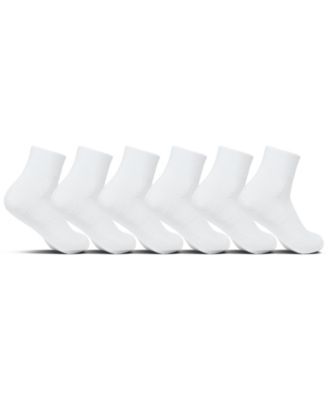 Men's 6-Pack Quarter Socks from Finish Line
