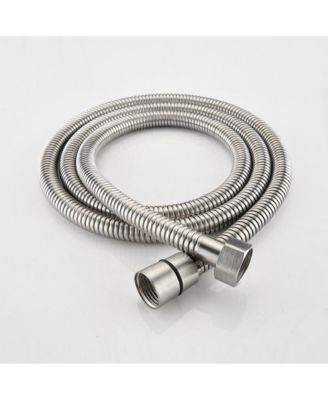 Drill-Free Stainless Steel Slide Bar Combo Rain Showerhead 7-Setting Hand, Dual Shower Head Spa System (Rough-in Valve Included)