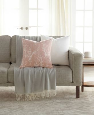 Cotton Slub 2-Pack Decorative Pillows, 20" x 20"