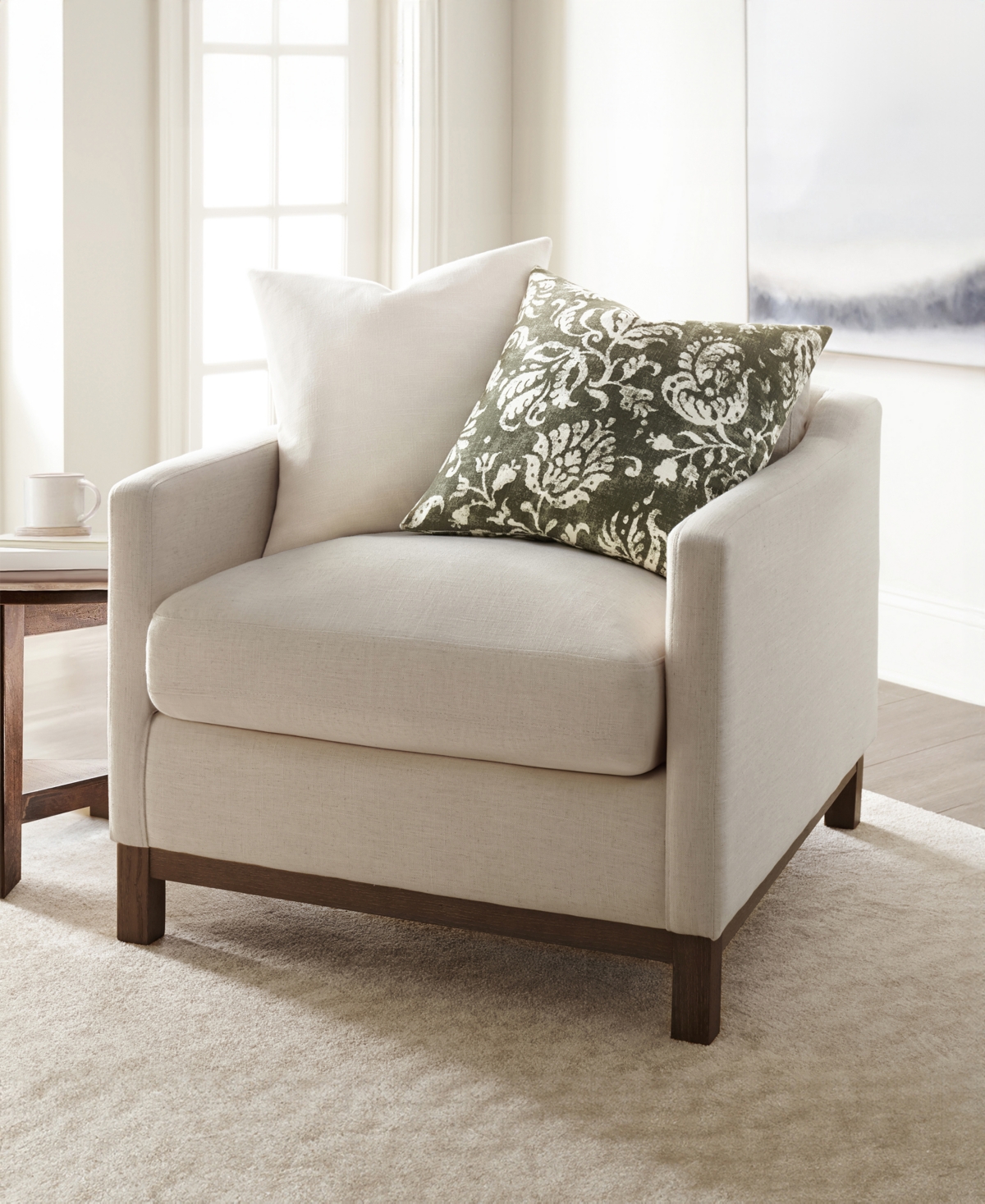 Ienjoy Home Cotton Slub 2-pack Decor Pillows, 20" X 20" In Green