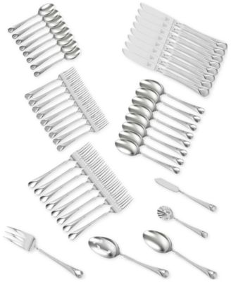 J.A. Henckels Zwilling TWIN® Brand Provence 18/10 Stainless Steel 45-Pc. Flatware Set, Service for 8