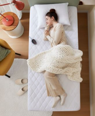 Luxe Quilted Electric Mattress Pad, Full