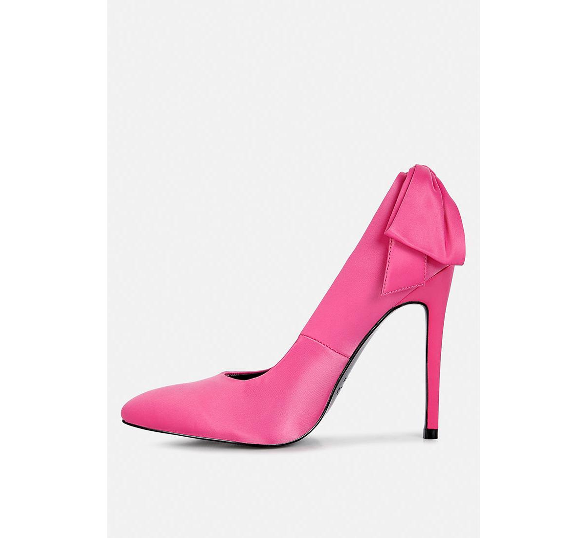 Hornet Satin Stiletto Pumps
