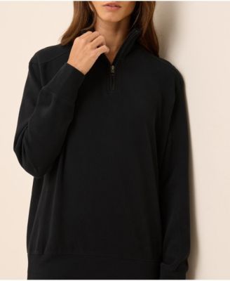 Men's Organic Cotton Roam Travel Quarter Zip