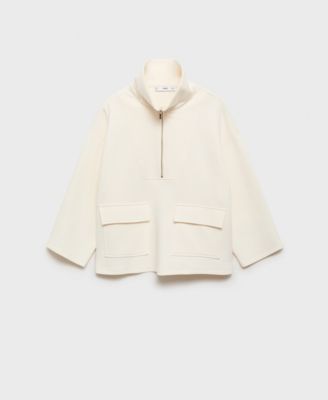 Women's Pockets Three-Quarter Sleeve Jacket