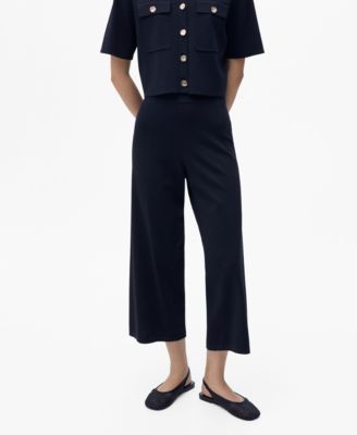 Women's Crop Knit Pants