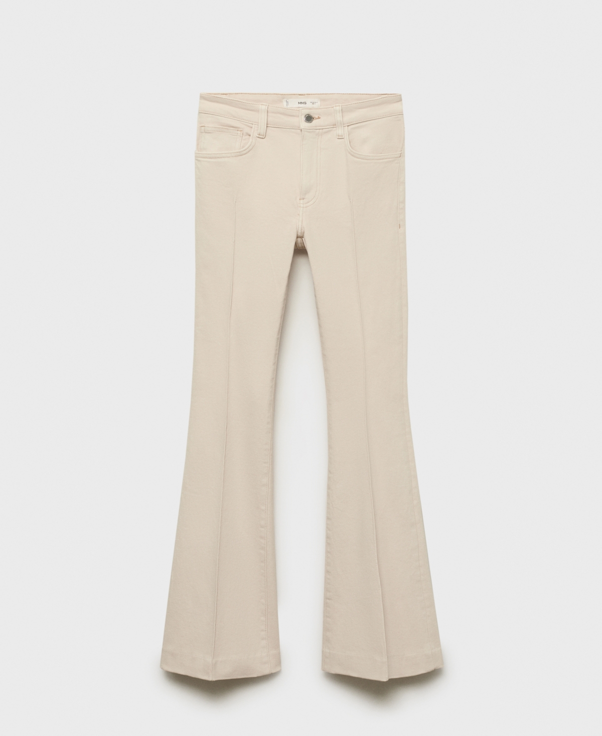 Mango Women's Mid-rise Flared Jeans In Multi