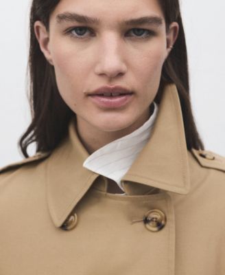 Women's Belted Classic Trench Coat