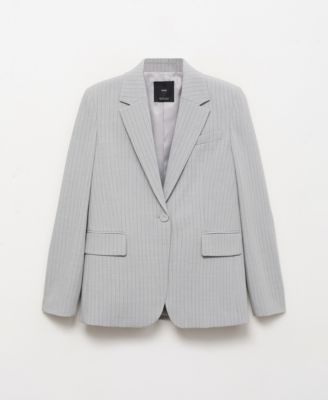 Women's Pinstripe Suit Jacket