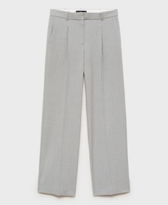 Women's Pinstripe Suit Pants