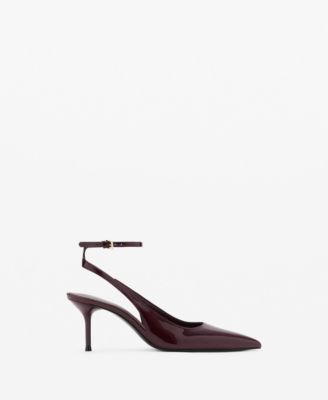 MANGO - Women's Patent Heeled Shoes