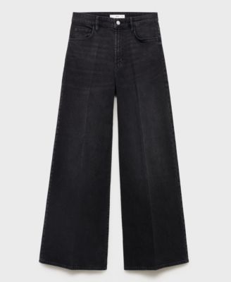 Women's High-Waisted Wide-Leg Jeans