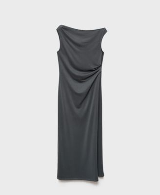 Women's Asymmetrical Pleated Dress