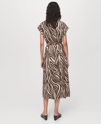 Women's Printed Shirt Dress