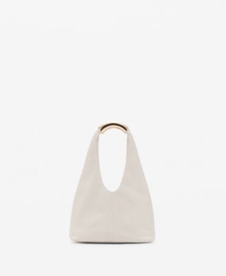 MANGO - Women's Metal Handle Handbag