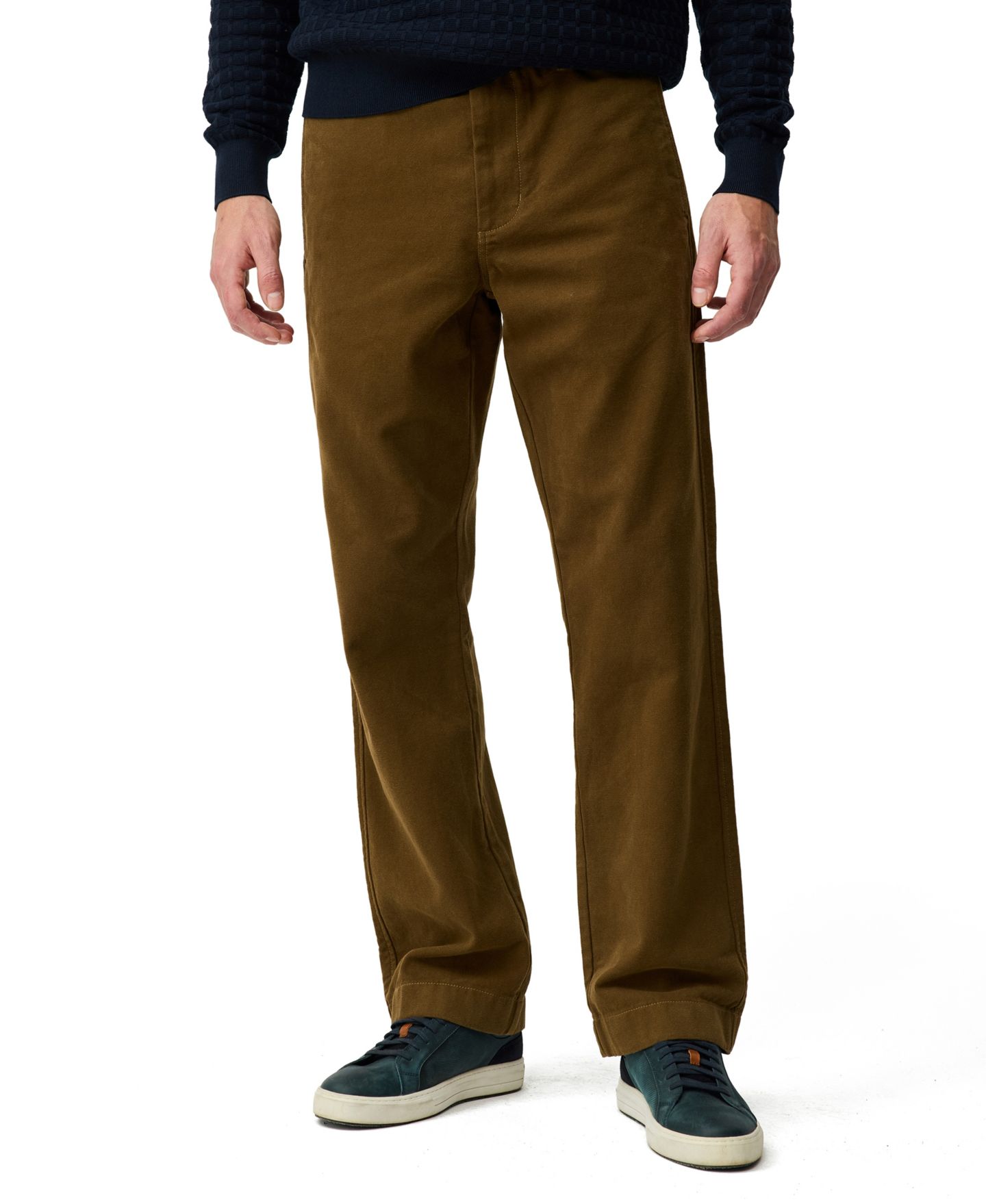 Мужские брюки Rodd & Gunn Clyde Relaxed Fit, цвет: Хаки — фото 1
