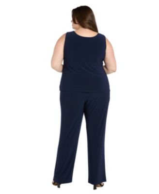 Plus Size 3-Pc. Top, Jacket, and Pant Set