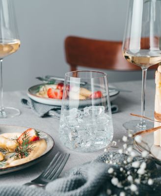 Vervino Stemless Wine Glasses, Set of 4