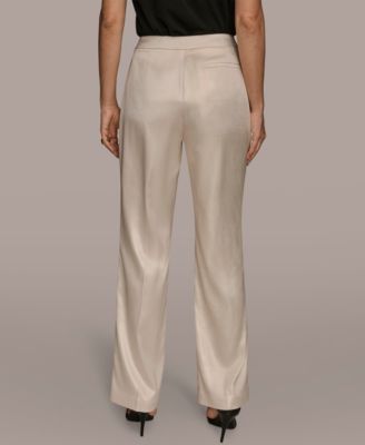 Women's Novelty Straight-Leg Mid-Rise Pants