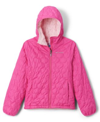 Columbia - Big Girls Bella Plush II Fleece-Lined Full-Zip Hooded Jacket