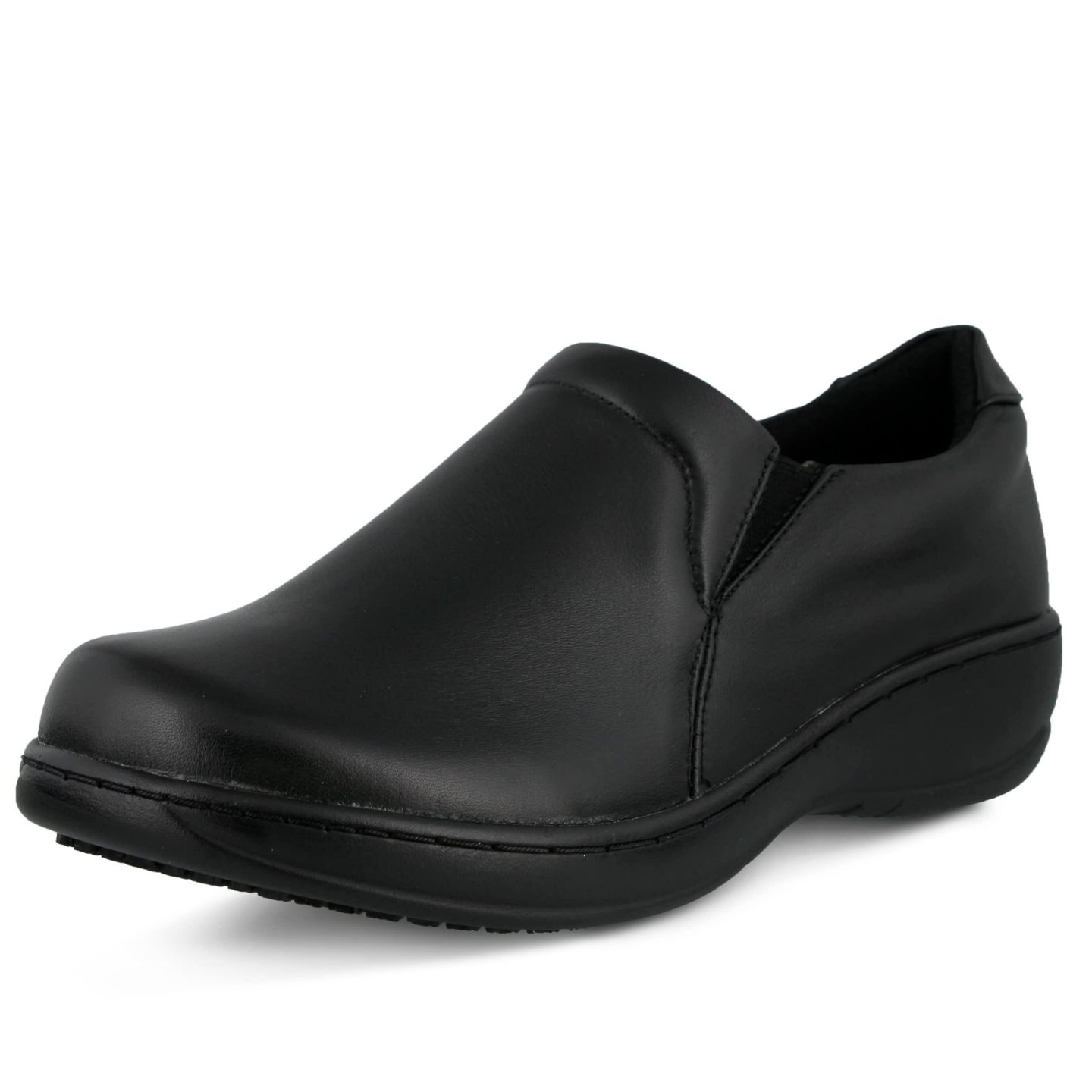 Женские туфли Spring Step Professional Woolin Leather Slip-On Work Loafer with Removable Insole and Padded Collar, цвет: Чёрный — фото 2