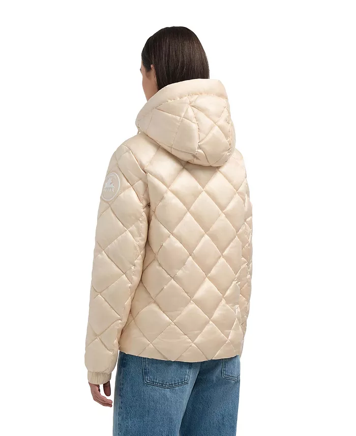 Women's Skylynn Diamond Quilted Boxy Puffer Jacket - thumbnail 3
