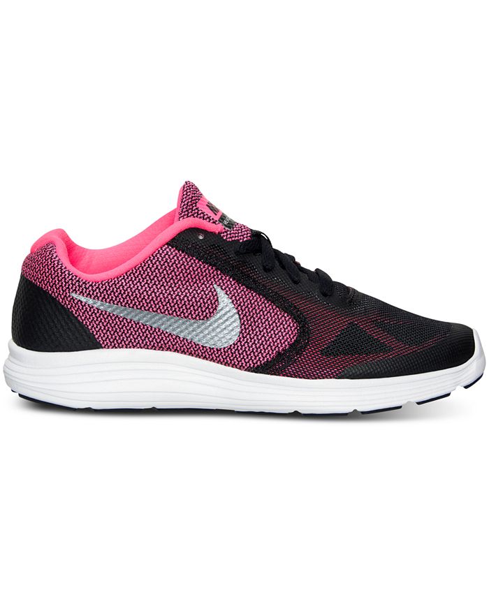 Nike Girls' Revolution 3 Running Sneakers from Finish Line & Reviews ...