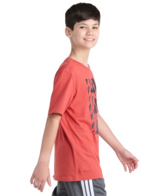 Big Boys' 8-20 Short Sleeve Woodland Camo Stack T-Shirt