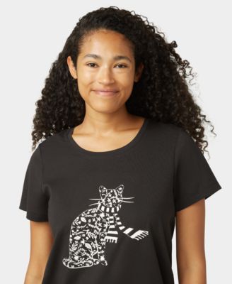 Women's 2-Piece Embellished Short Sleeve Pajama Set