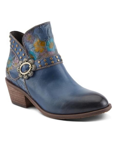 Женские ботинки L'Artiste Daintylady Western Ankle, цвет: Синий разноцветный