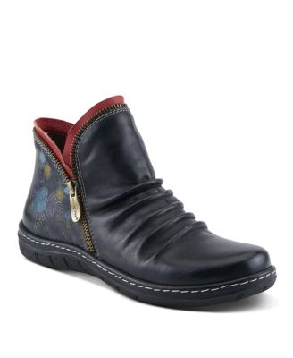 Women's Chesapeake Hand-Painted Leather Booties