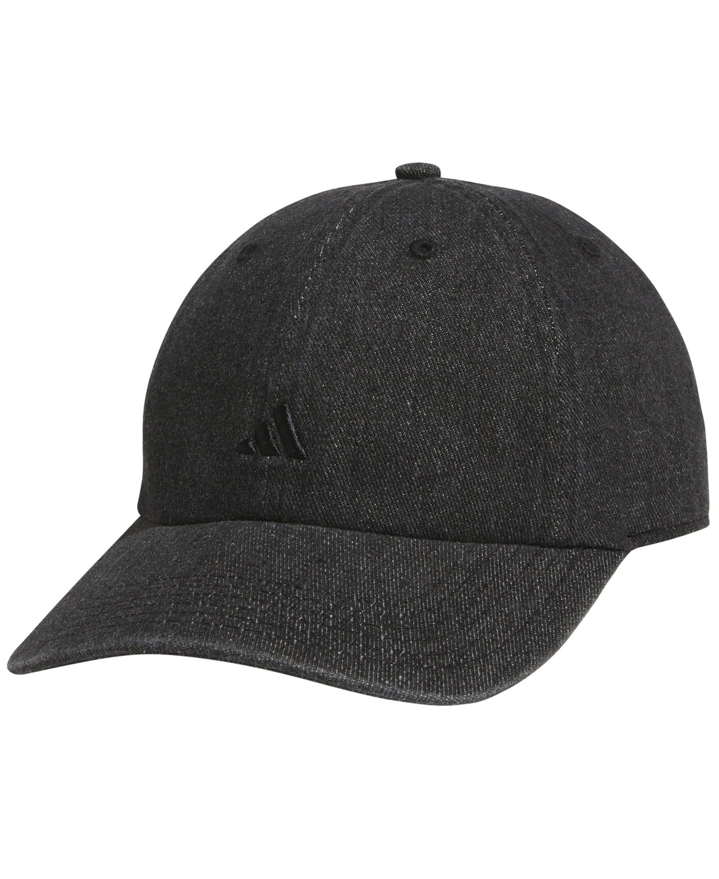 Женский головной убор adidas Denim Strapback Hat, цвет: Чёрный — фото 4