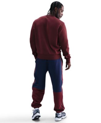 Men's Pullover Fleece Crewneck Logo Sweatshirt