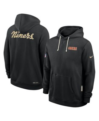 Fanatics - Men's Black San Francisco 49ers 2025 NFL Rivalries Sideline Dri-Fit Hoodie