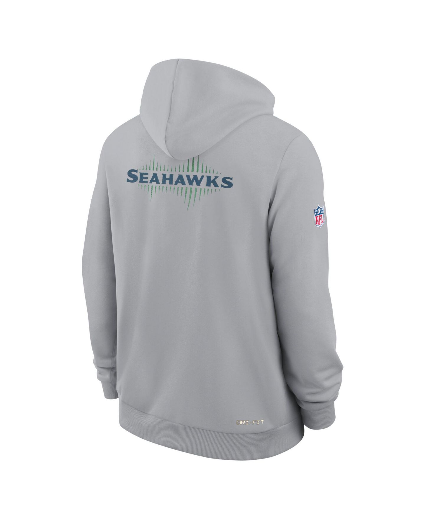 Мужское худи Nike Gray Seattle Seahawks 2025 NFL Rivalries Sideline Dri-Fit — фото 4