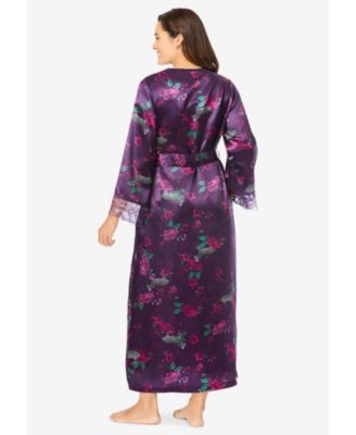 Women's The Luxe Satin Long Peignoir Set