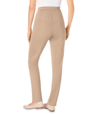 Women's Within Tall Knit Hassle-Free Pull-On Elastic-Waist Pants