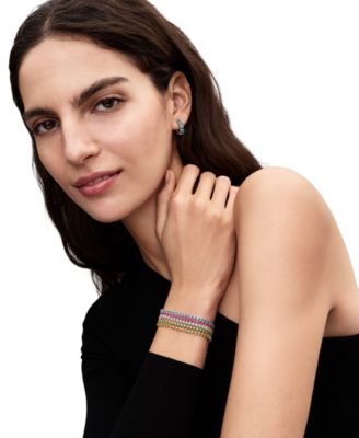 Light Blue Hoop Earrings