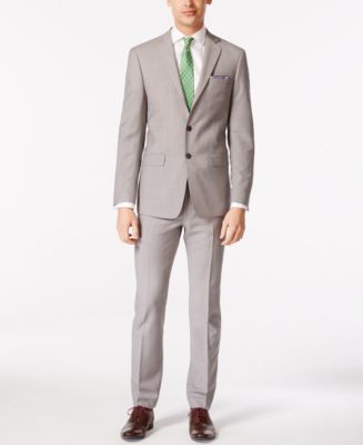 Calvin Klein Solid Men's Classic-Fit Suit Separates - Macy's