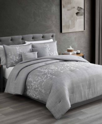 Henly Embroidered 5-Pc. Comforter Sets