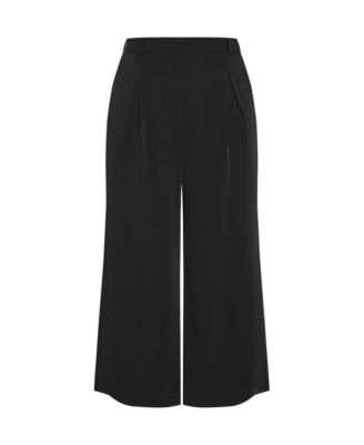 Plus Size Jordan Wide Leg Petite Pant