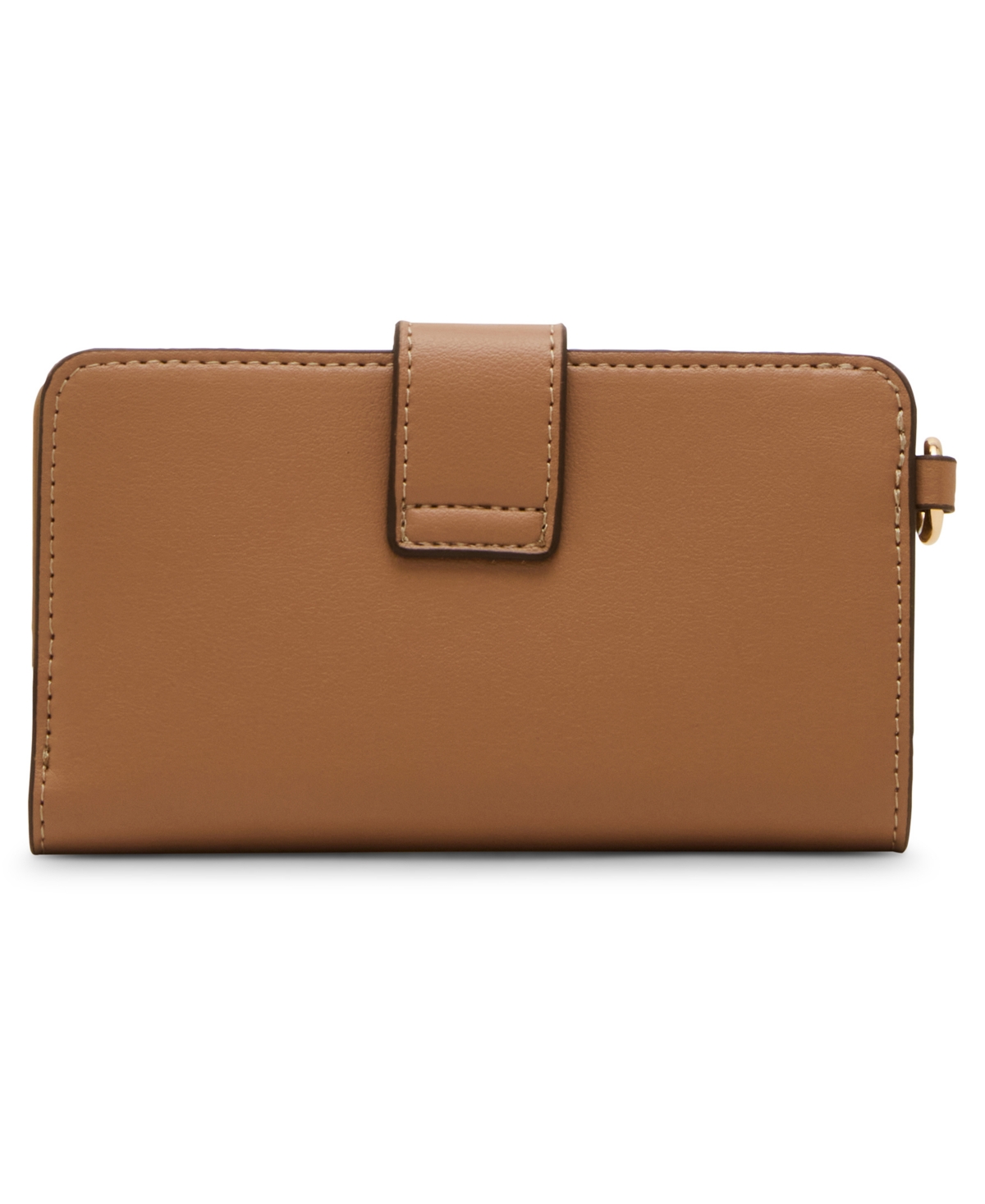Anne Klein 2 Piece Lock Wristlet Gift Set With Bag Charm In Brown