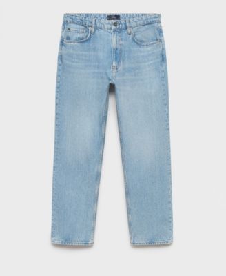 Men's Moby Straight-Fit Light-Wash Jeans