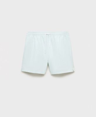 Men's Seersucker Swimming Trunks