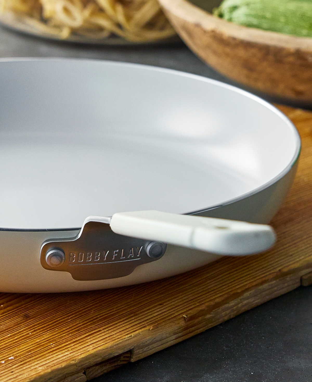 Greenpan Bobby Flay Ceramic Nonstick 12" Frypan In Neutral