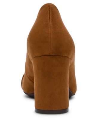 Women's Bentley Buckle Block Heel Pumps