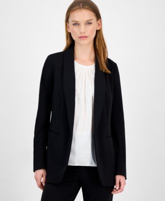 Anne Klein - Women's Shawl-Collar Open-Front Blazer