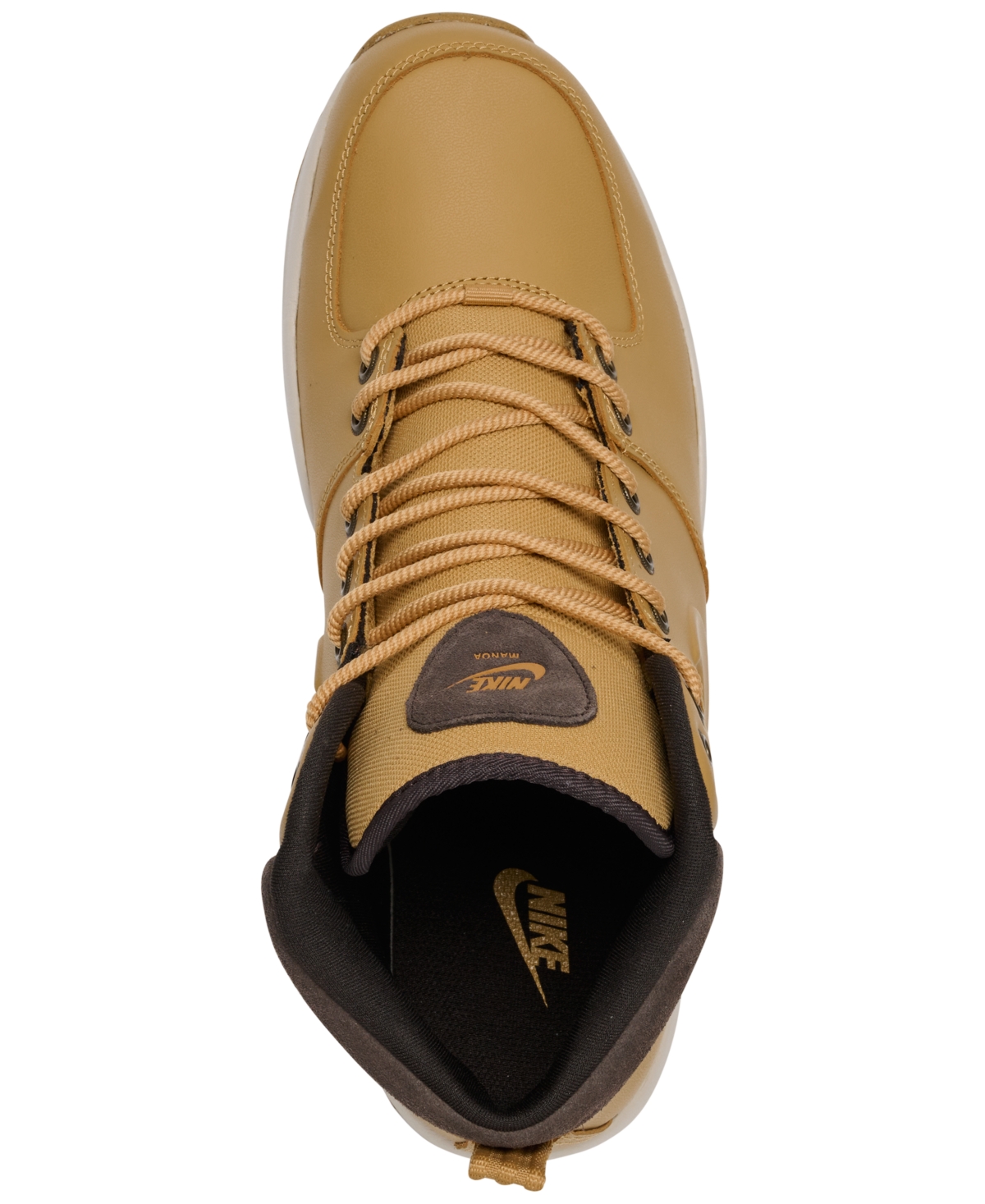 Nike Men's Manoa Leather Boots From Finish Line In Brown