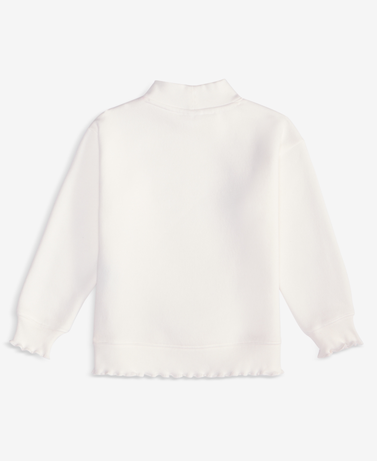 Epic Threads Girls Toddler 2t-4t Present Mock Neck Sweatshirt, Macy's Exclusive In White